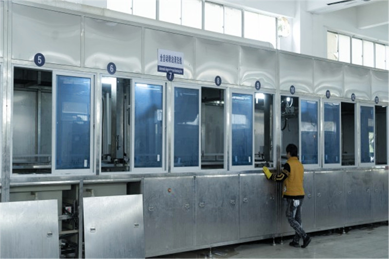 Degreasing line