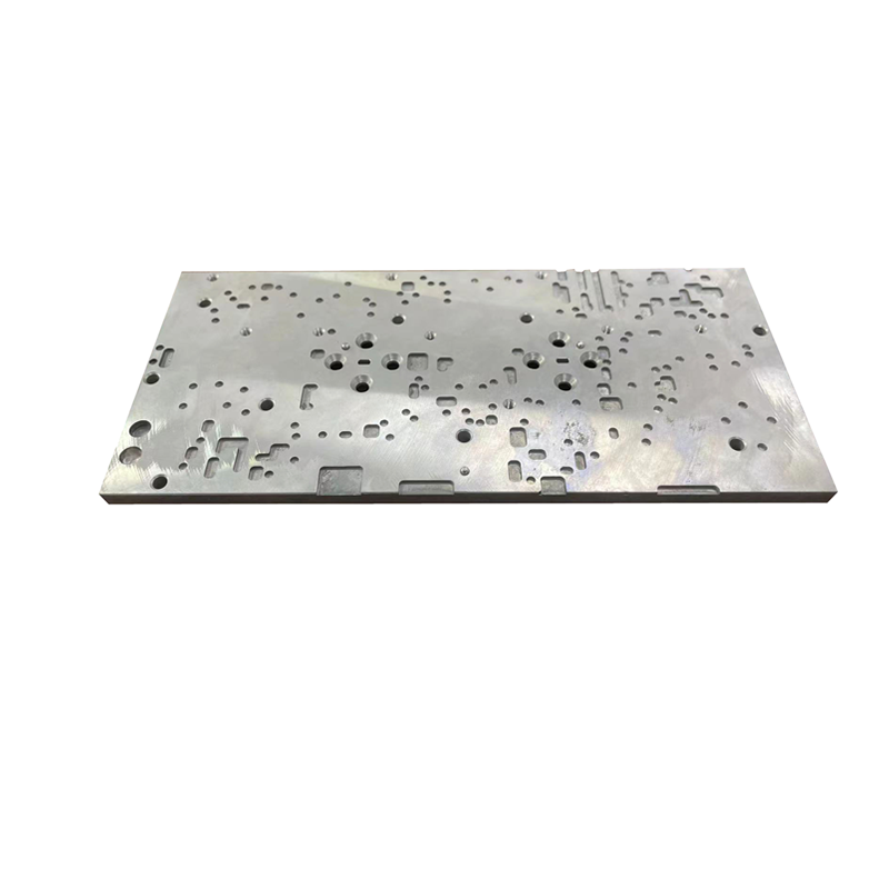 Die casting base plate for telecommunications